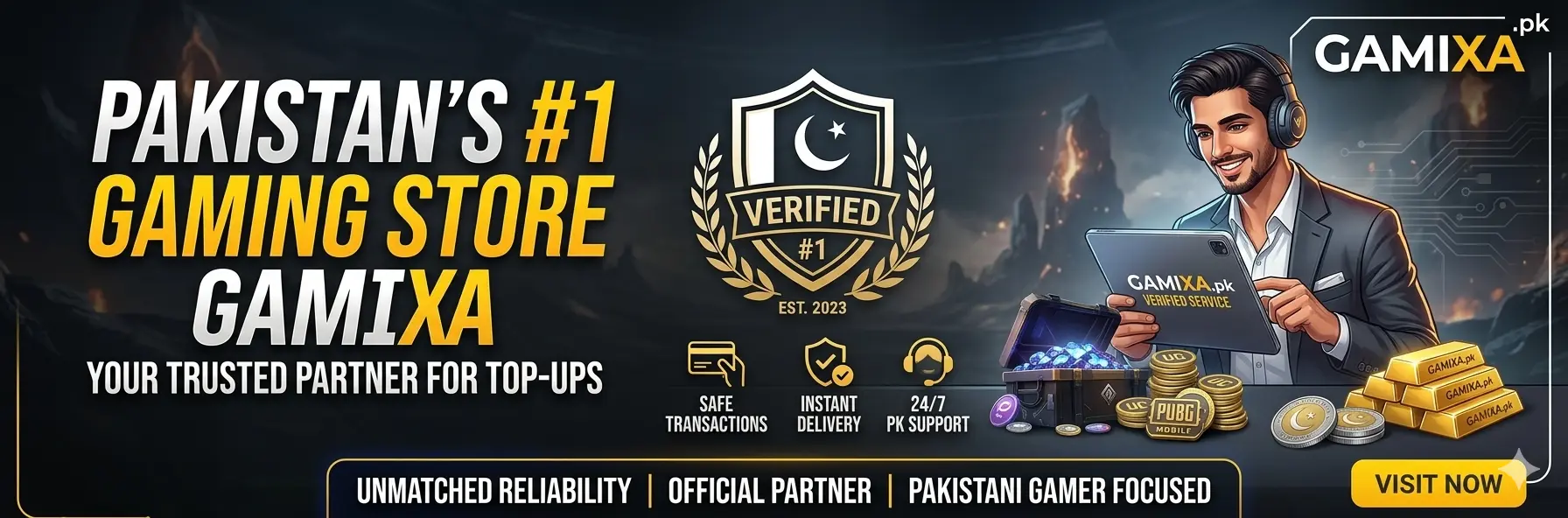 pakistan number one gaming topup store
